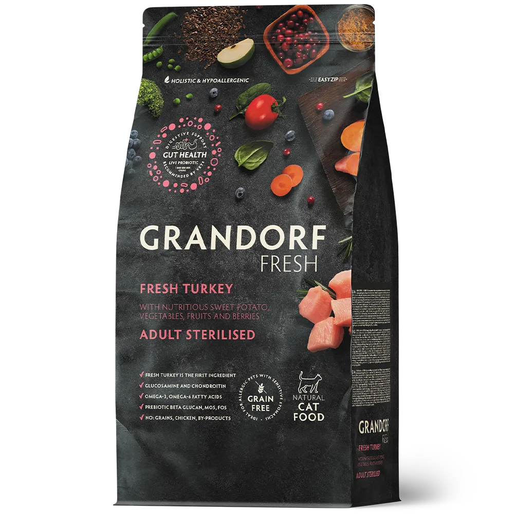 uo72nhby76twn81gxz65jx7ivggq21jp GRANDORF FRESH Turkey Adult Sterilised - Image 1