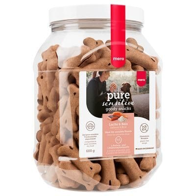 Meradog cepumi ZooZoom 4 mera Pure cepumi ar lasi un rīsiem (600g) - Image 1