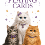 Игральные карты с породами кошек — 54 штуки