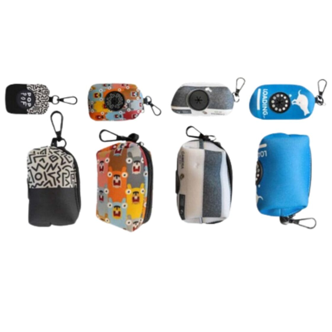kaku maisņu turētāji ZooZoom Hygiene bag complete with 1 bag roll - Image 1